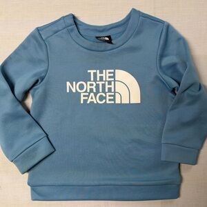 North Face Girl's Blue Pullover Sweater Size 12-18 Month